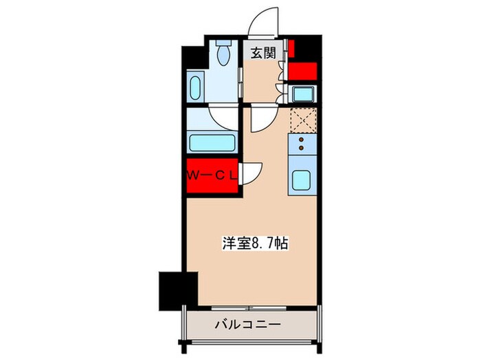 パークハビオ秋葉原の物件間取画像