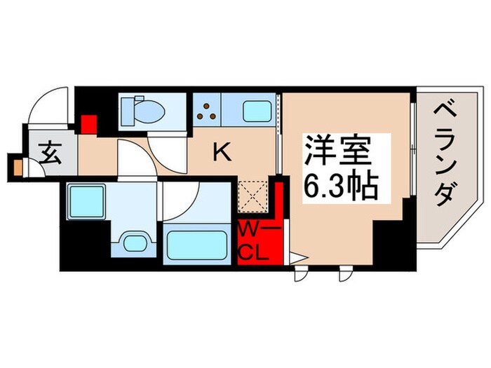 物件間取画像