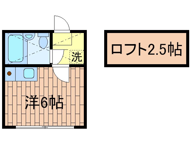 ファミ－ル中板橋の物件間取画像