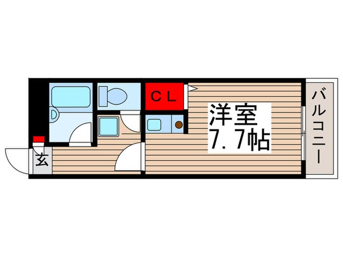 すばるハイツの物件間取画像