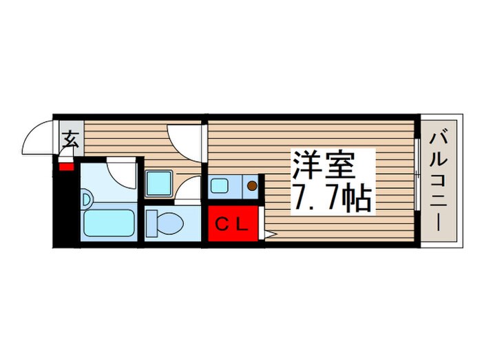 すばるハイツの物件間取画像