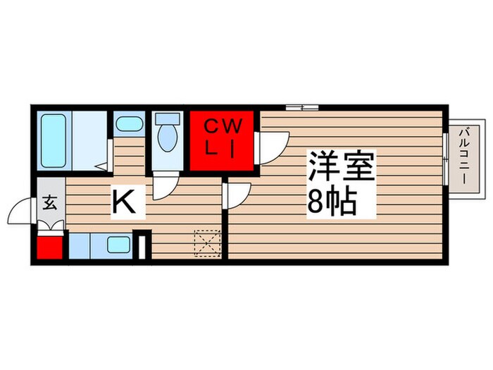 エクセルハイツの物件間取画像
