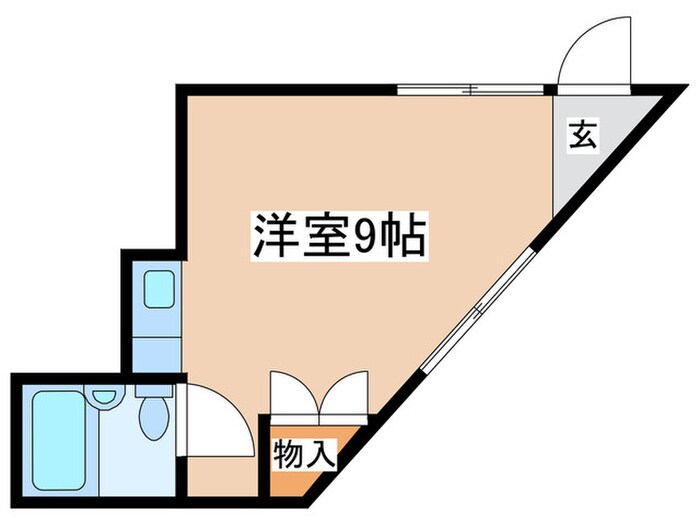 ヒルトップの物件間取画像
