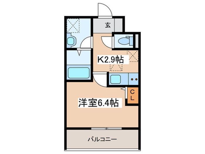 メゾンサニーウエストの物件間取画像