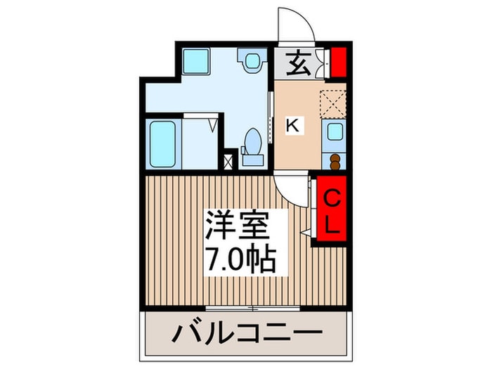 バ－ジュアル浦和ウエストの物件間取画像