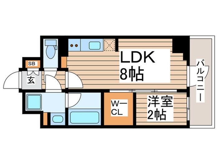 コンフォリア・リヴ西葛西の物件間取画像