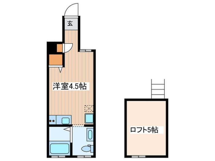 オギクボテラスの物件間取画像