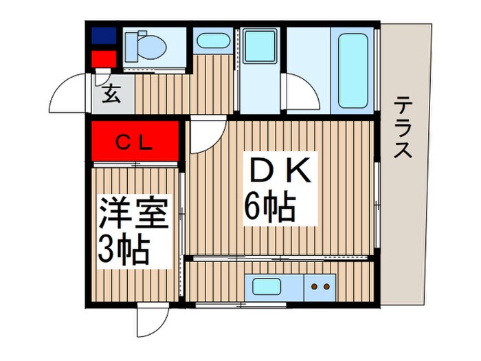 ハンノキハウスの物件間取画像