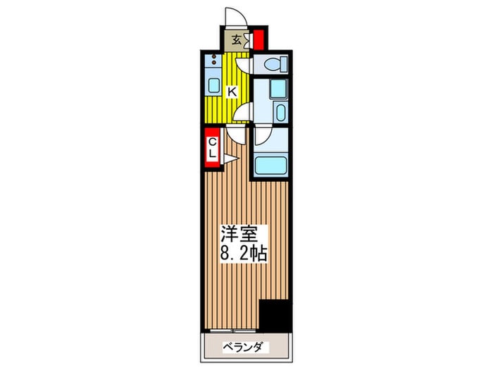 アクシーズタワー新都心の物件間取画像