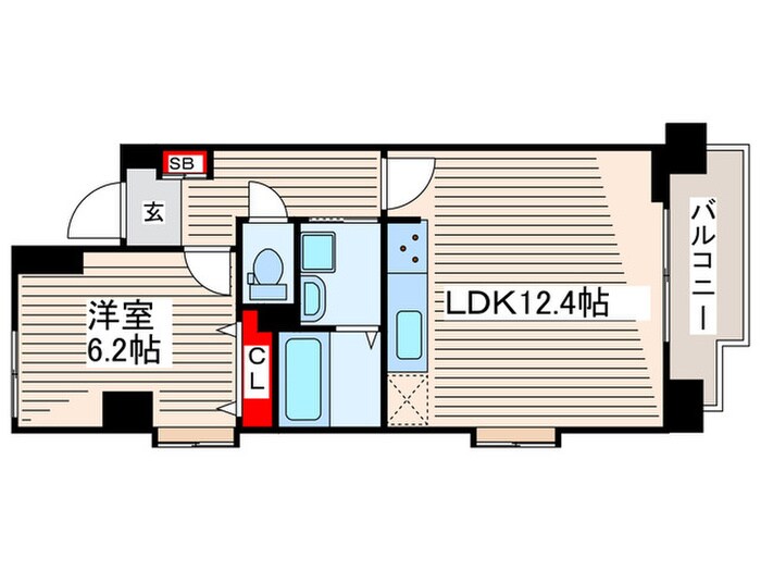ＳＵＮ　ＮＯＢＯＲＩ葛西Ⅰの物件間取画像