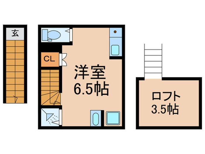 Rising鷺宮の物件間取画像