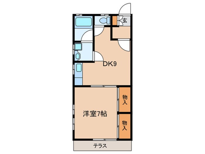 ポテンシャルⅡの物件間取画像