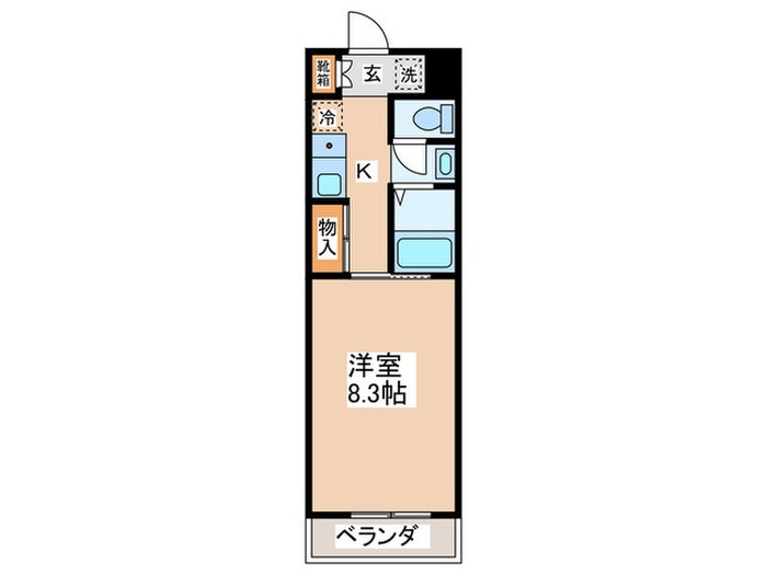 Cs29　KADOKURAの物件間取画像