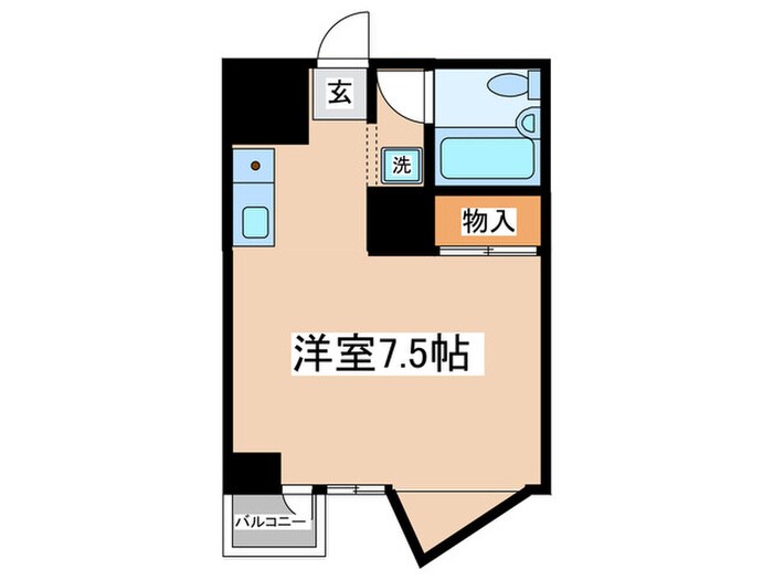 サンドルフ多摩の物件間取画像