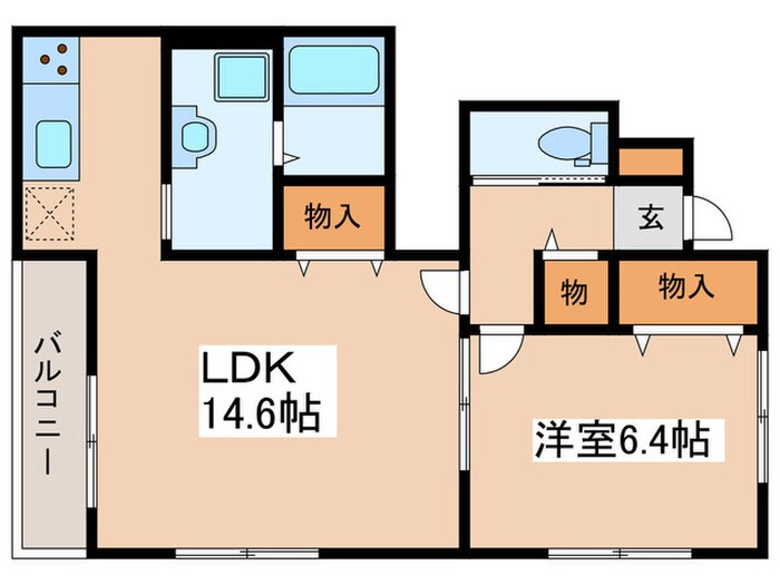 Mn ヴィラージュⅣの物件間取画像