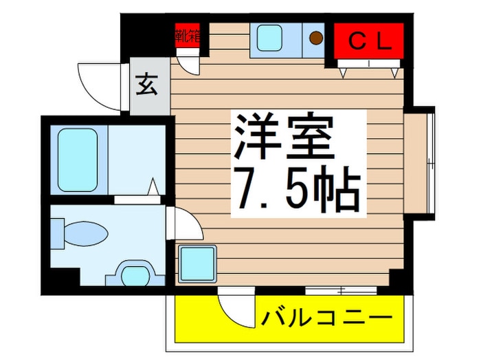 ハピネスＭの物件間取画像