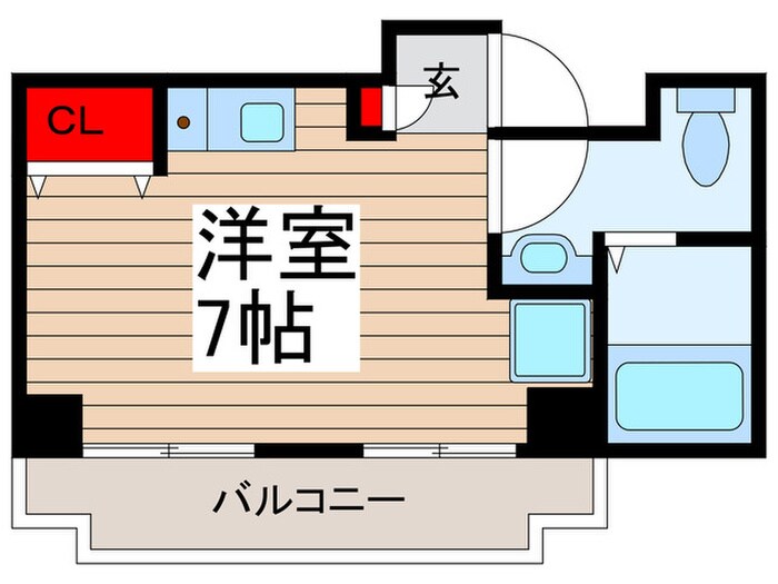 ハピネスＭの物件間取画像