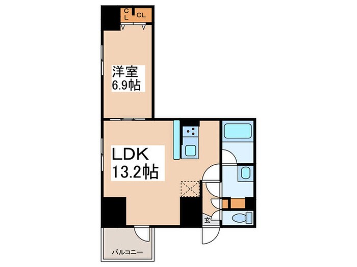ＪＰＴ　ＲＥＳＩＤＥＮＣＥの物件間取画像