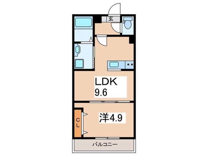 仮)ｱｻﾞｰﾚ・ﾃﾞｨｵﾝ小田急相模原の物件間取画像