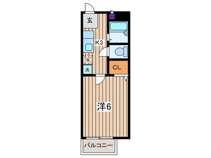 レスパスノンシャランの物件間取画像