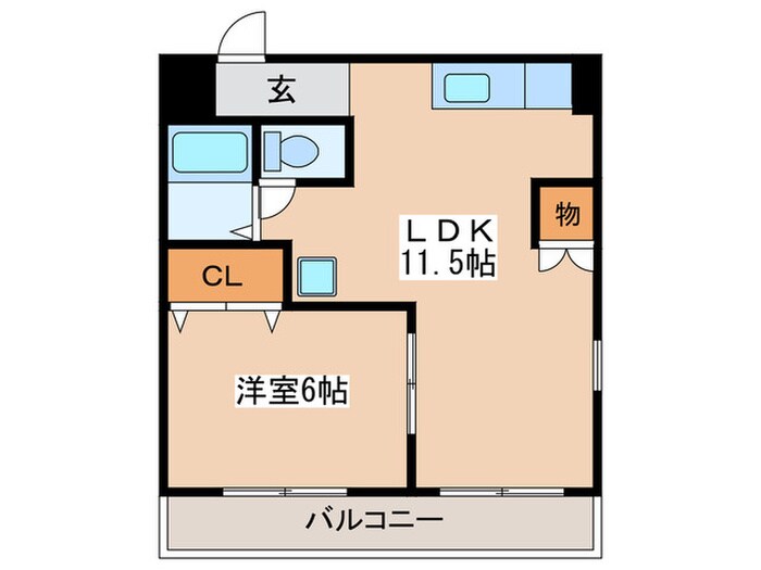 ＷＡＧＡビルの物件間取画像