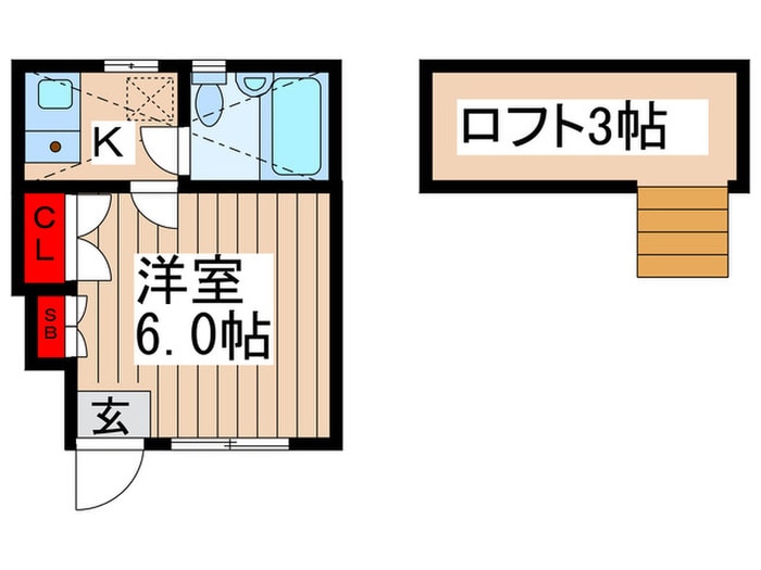 ピュアハウス中山Ａの物件間取画像