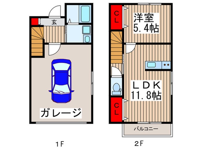 Lumirea　C棟の物件間取画像