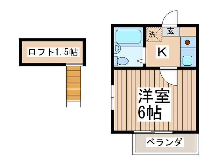 物件間取画像