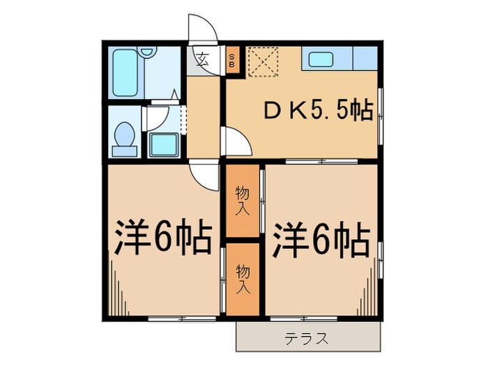 ハウス・アイの物件間取画像