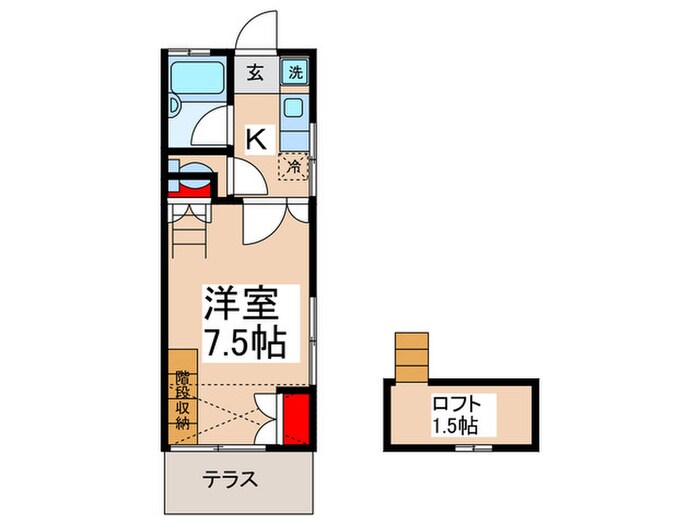 物件間取画像