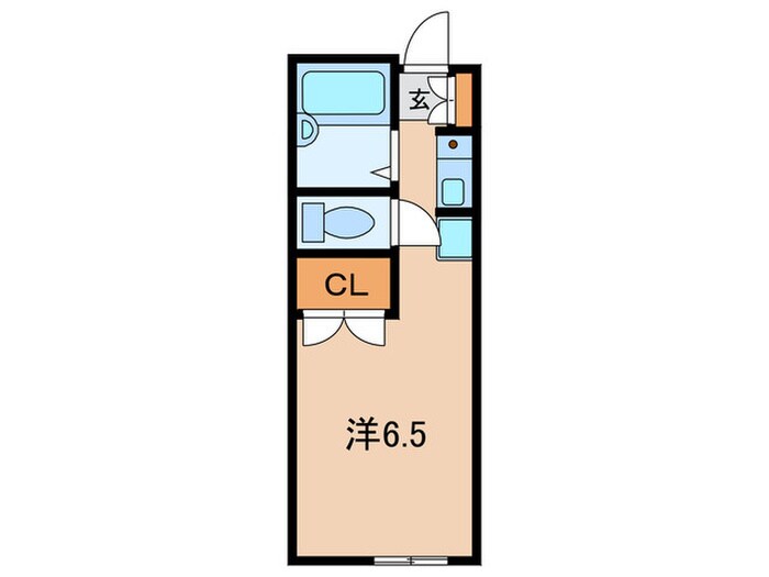 パ－クサイド北池の物件間取画像