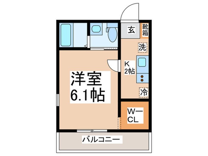 N-harbar Lagoon大豆戸町の物件間取画像