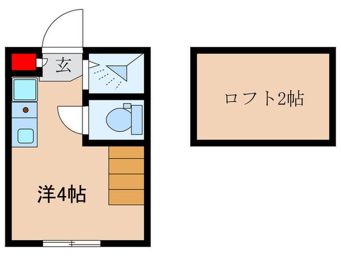 Ｂｌｕｅ　Ｒｅｅｆ2号館の物件間取画像