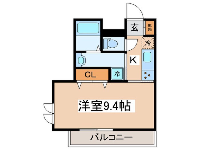 グリシーヌあざみ野の物件間取画像