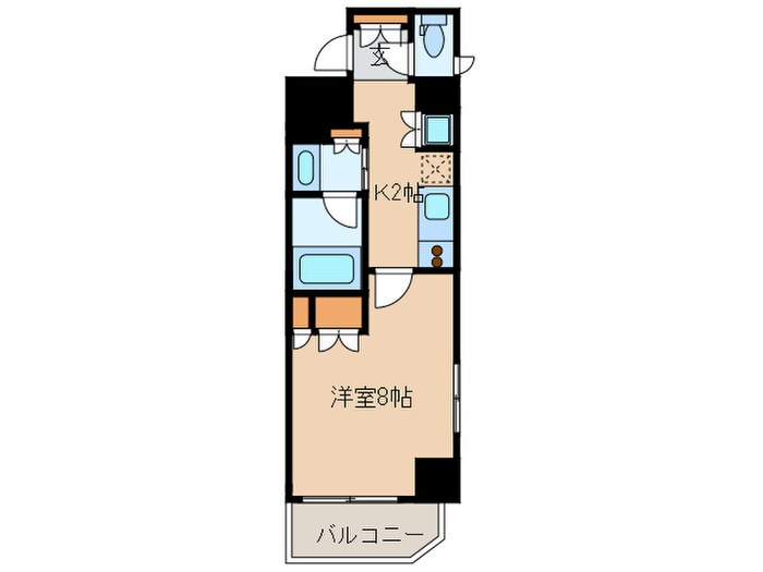 コンフォリア市谷柳町の物件間取画像