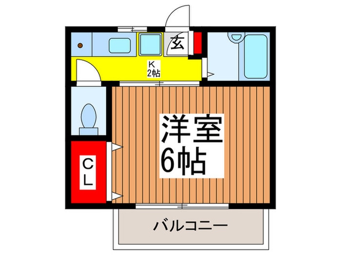 サンハイムの物件間取画像