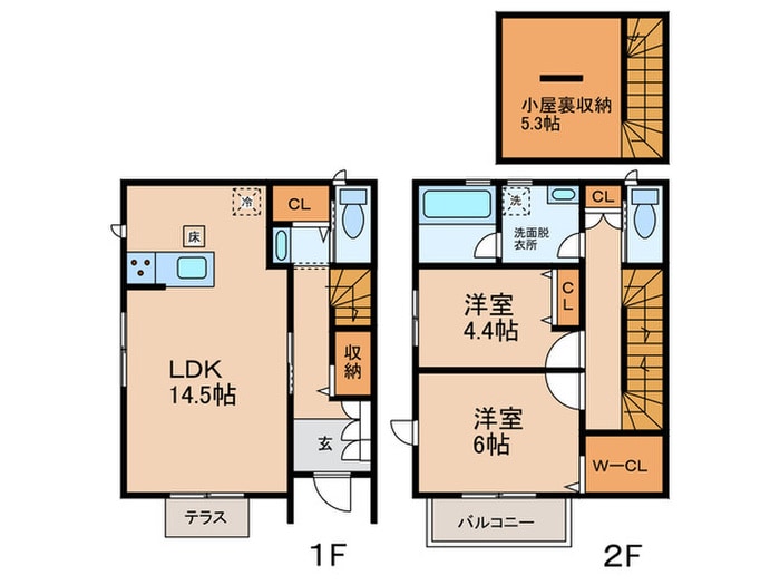 仮）港南中央通り計画　C棟の物件間取画像