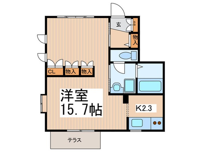 ビレッジ吉祥寺通りの物件間取画像