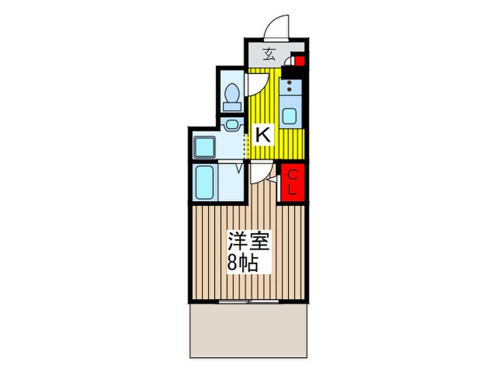 Sky Villageの物件間取画像