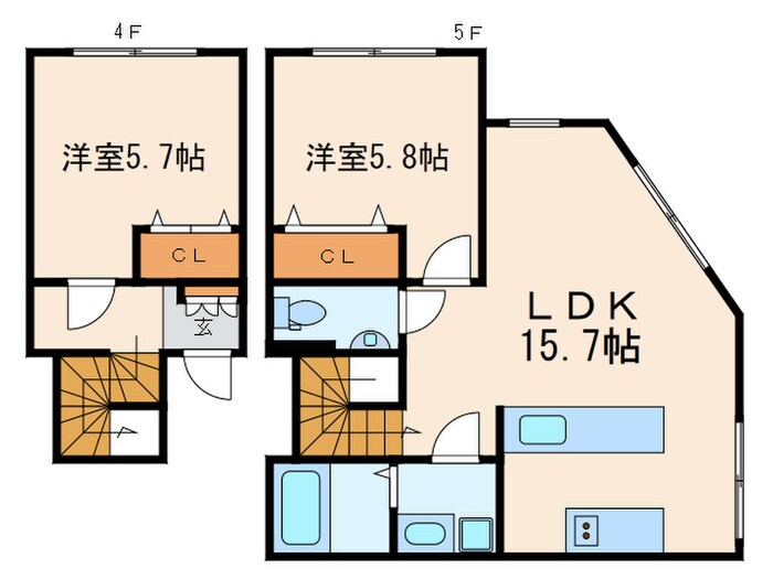 CONTEL SUGAMOの物件間取画像