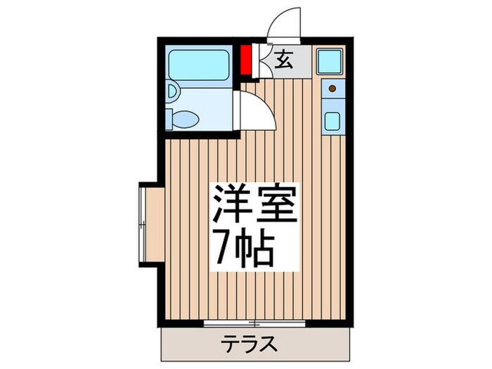 ミキコーポ西所沢の物件間取画像