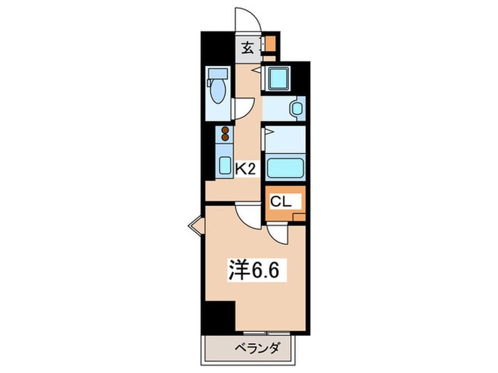 ルポルスタ湘南の物件間取画像