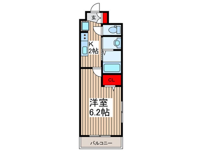 アリビオン南浦和の物件間取画像