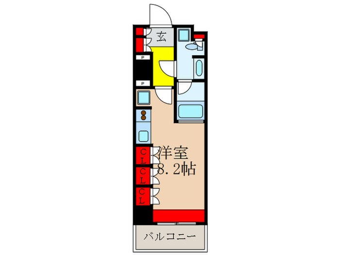 パ－クハビオ東中野の物件間取画像