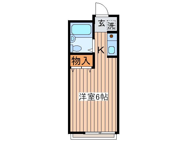 グリ－ンコ－ポの物件間取画像