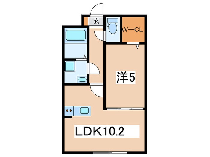 ファウンテンヒルズ大宮町の物件間取画像