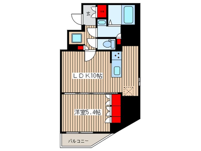 ＫＵＲＡＭＡＥ２１４の物件間取画像