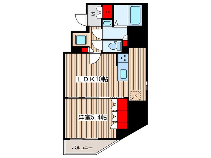 ＫＵＲＡＭＡＥ２１４の物件間取画像