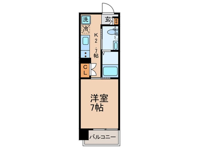 CENTRALE　SHINJOの物件間取画像