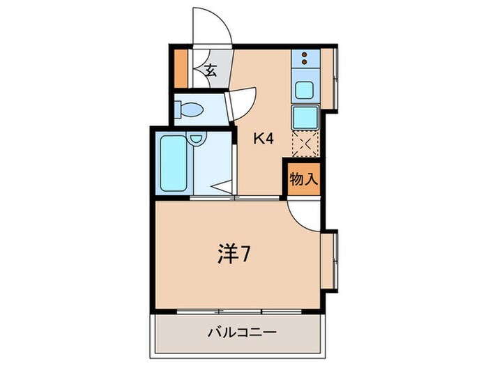 リエス馬込（3階）の物件間取画像